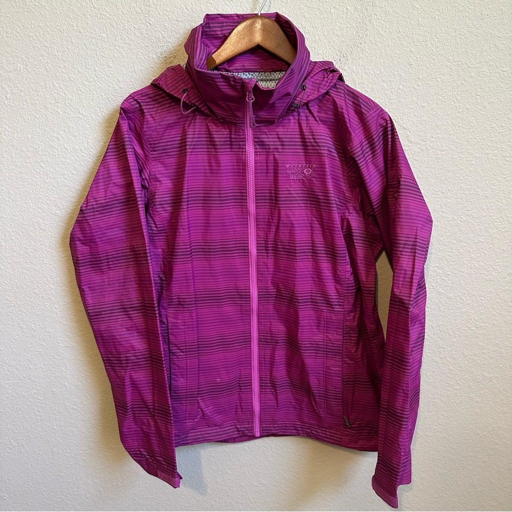 Mountain Hardwear Women’s Plasmic Ion Hooded Full Zip Rain Jacket
